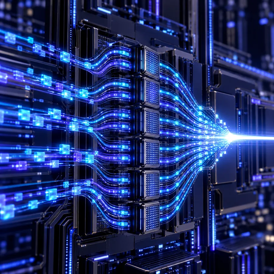 Deepinfra feature illustration accompanying text preparation